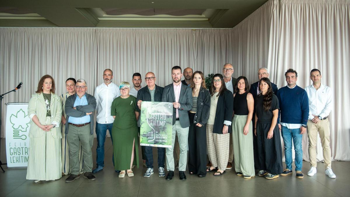 Presentación de la tercera Feira do GastroLexítimo en Arbore da Veira.
