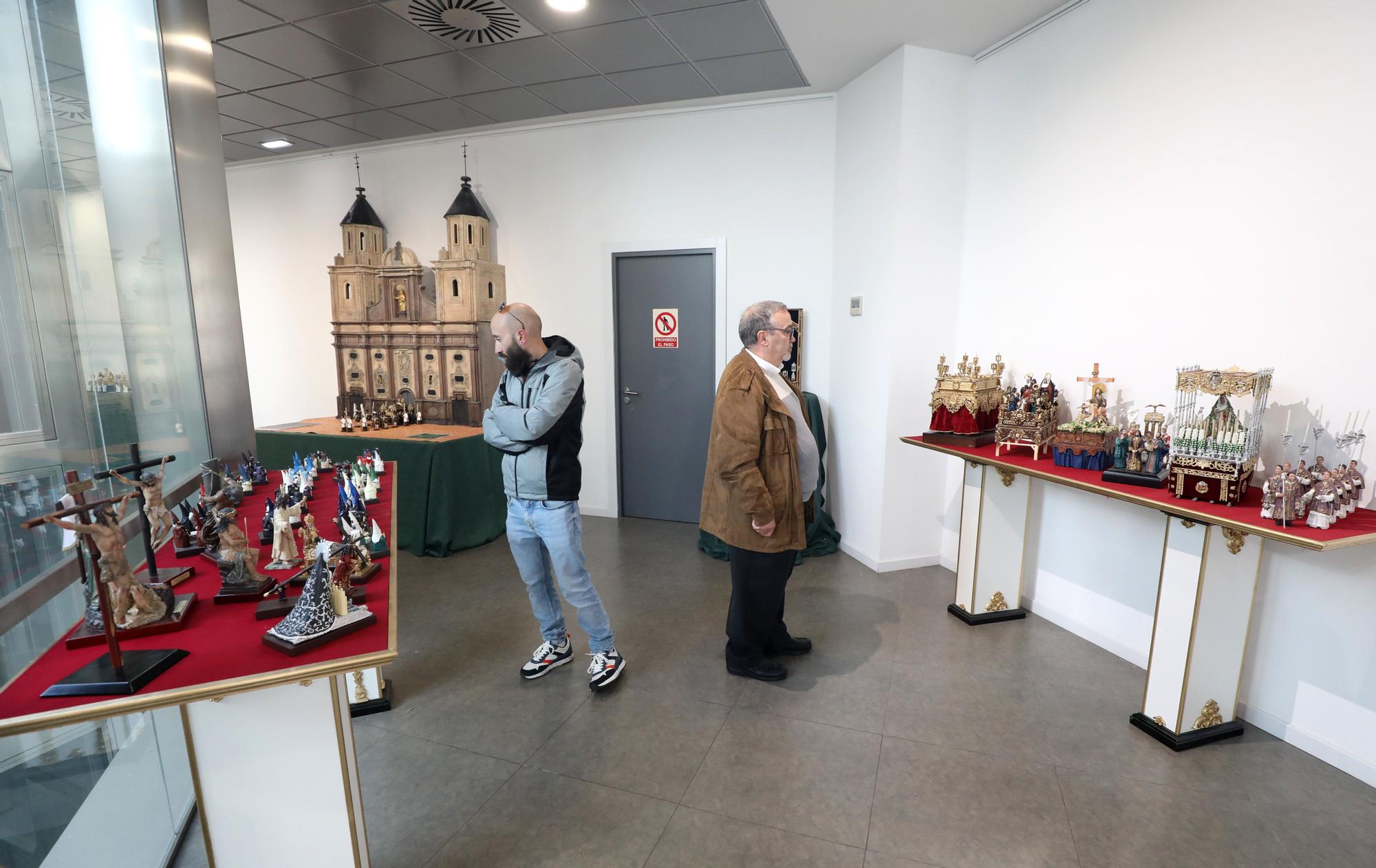 La Semana Santa de Zaragoza, en miniatura