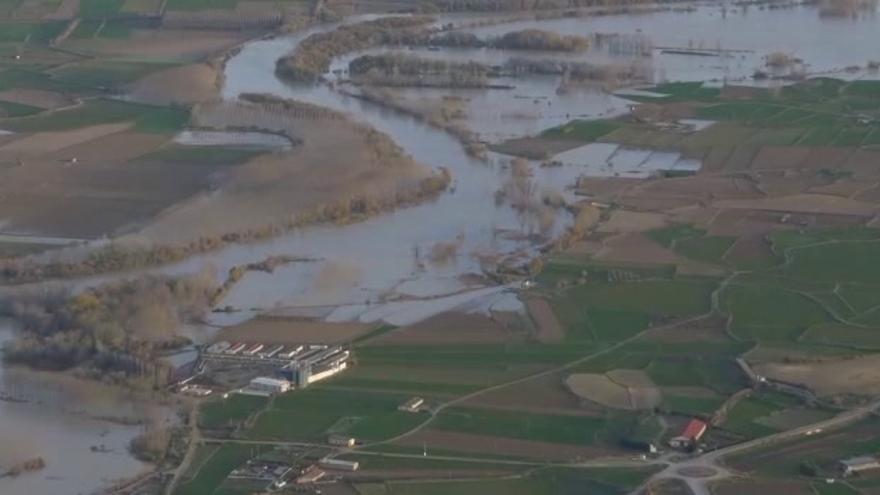 Crecida del Ebro