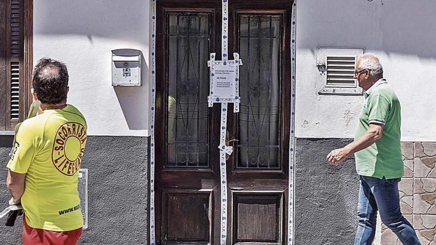 Vivienda donde residÃ­a la vÃ­ctima con su hijo, en la Carretera Militar, en s&#039;Arenal.