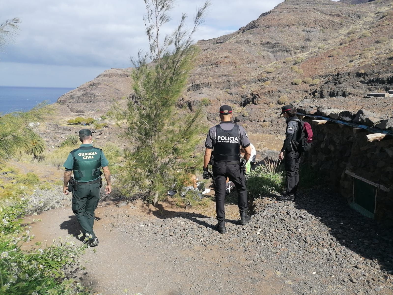 Fiesta ilegal de Erasmus en Güigüi (Gran Canaria)