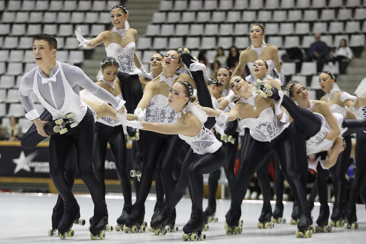 Les fotos de la primera semifinal del campionat de Catalunya de grups de xou a Fontajau
