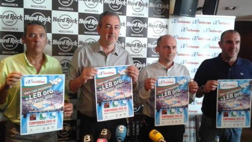 Imagen de la presentación de ayer de la campaña de socios.