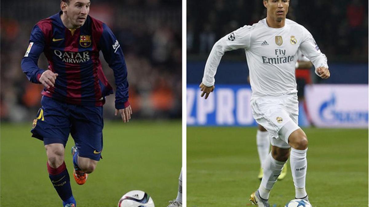 Messi y Cristiano Ronaldo, las dos estrellas del fúbtol mundial
