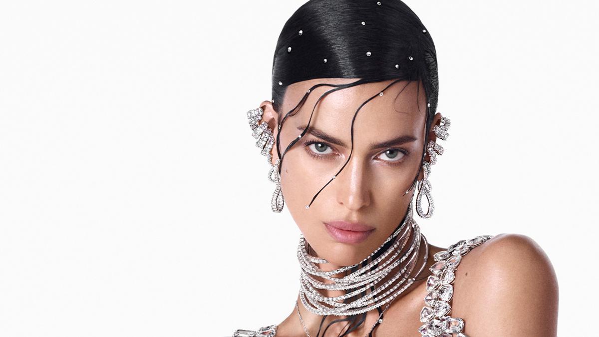 Irina Shayk en la campaña de Swarovski primavera-verano 2024