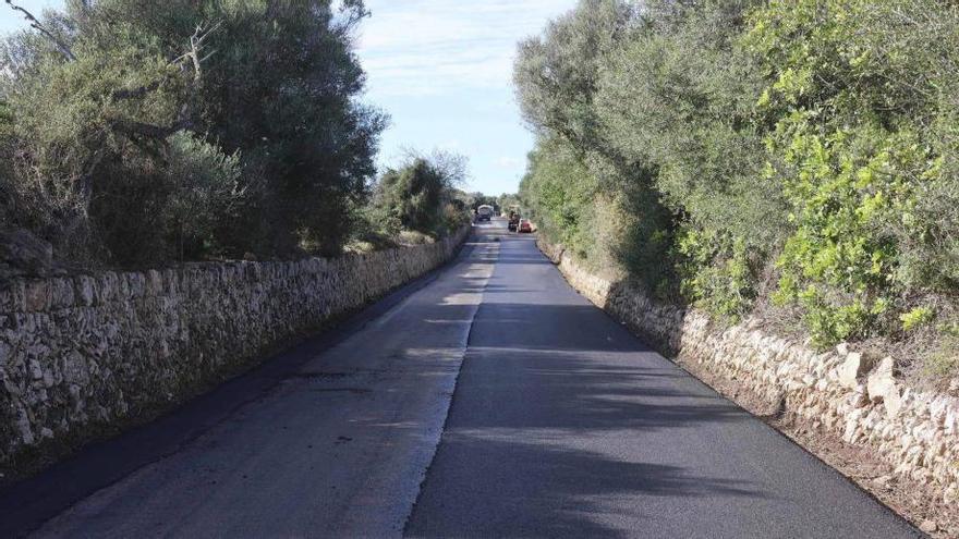 Obras en el  Camí de ses Valentines y el  Camí Mondragó. | AJUNTAMENT DE SANTANYÍ