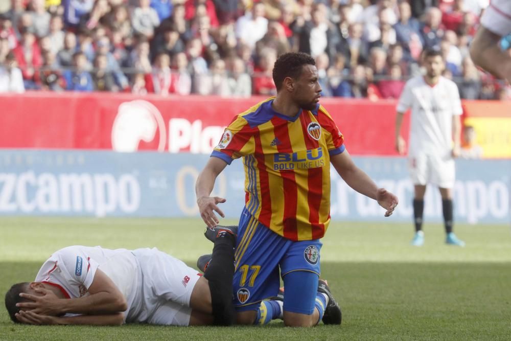 Sevilla - Valencia, en imágenes