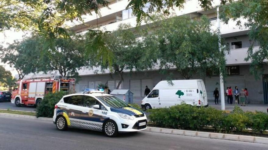 Incendio en una vivienda de Altabix