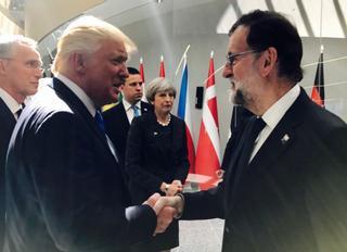 Y Rajoy conoció a Trump