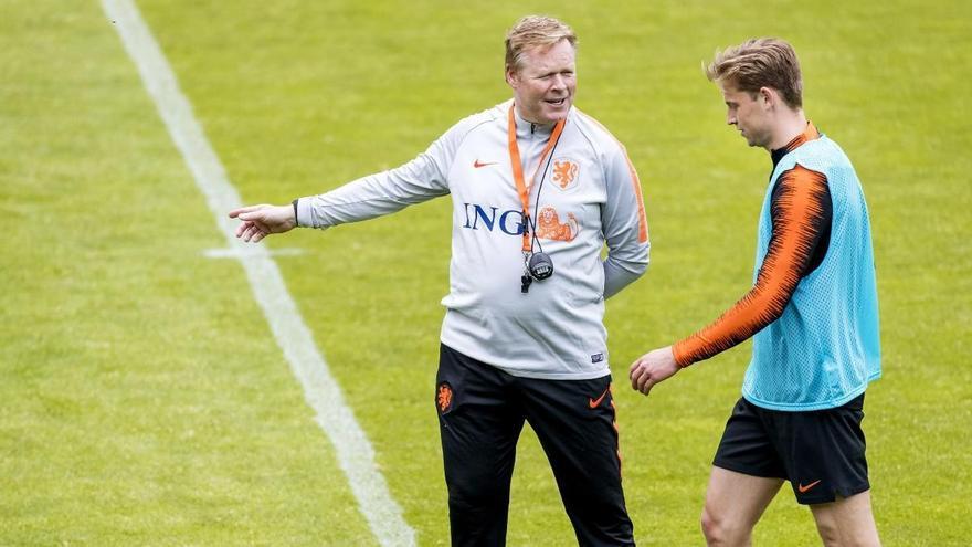 Koeman: "No estoy satisfecho con el punto"