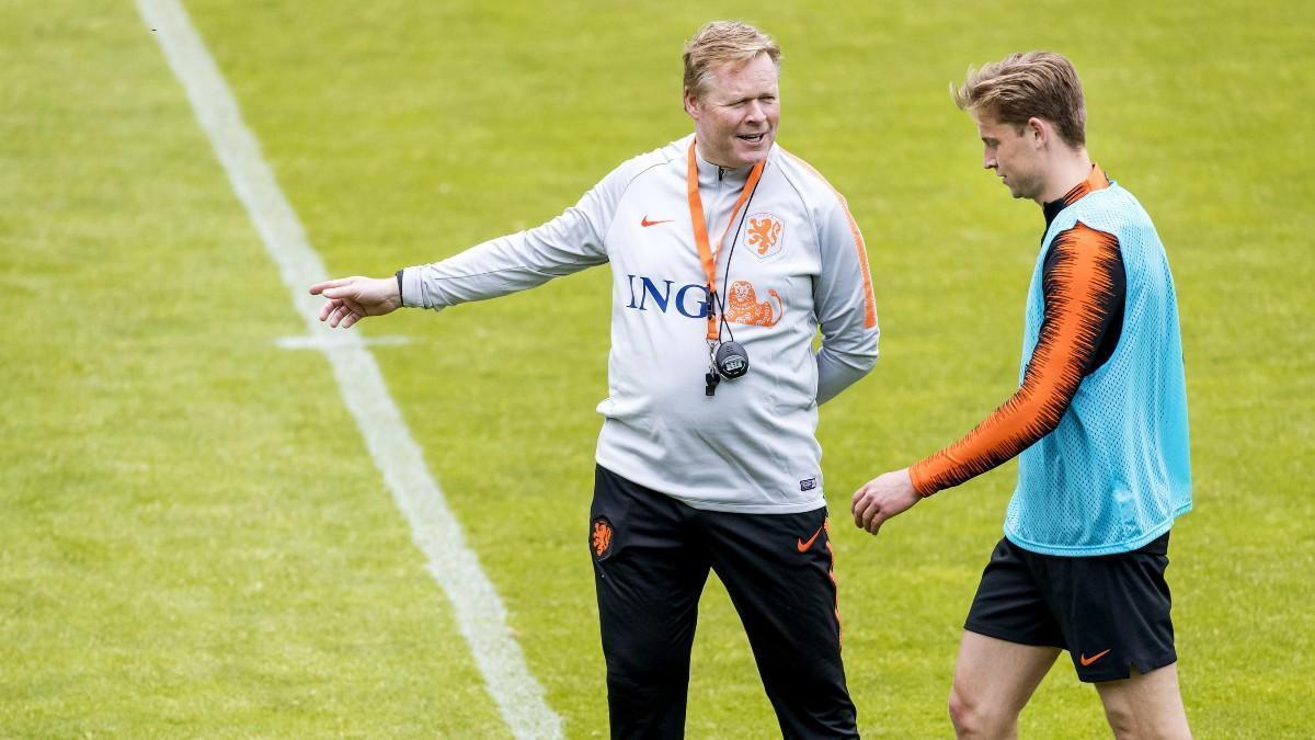 Koeman warns about Frenkie de Jong’s physical condition!