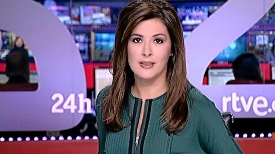 La presentadora de TVE Lara Siscar.