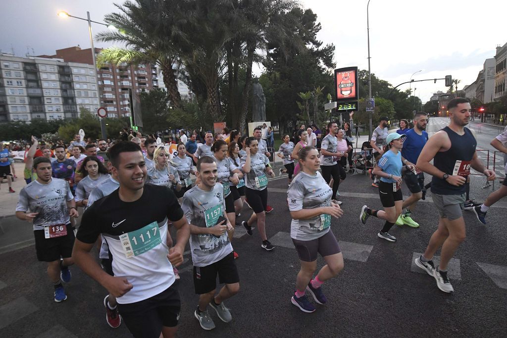 Carrera nocturna de Murcia, en imágenes