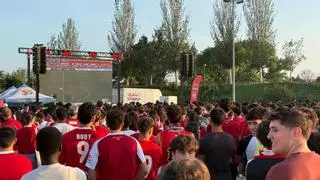 Tarragona recupera la pantalla gigante para ver la final de playoff entre el Nàstic y la Real Sociedad B este domingo