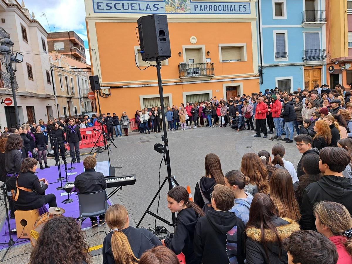 Celebración del 8M en 2025, en una imagen de archivo.