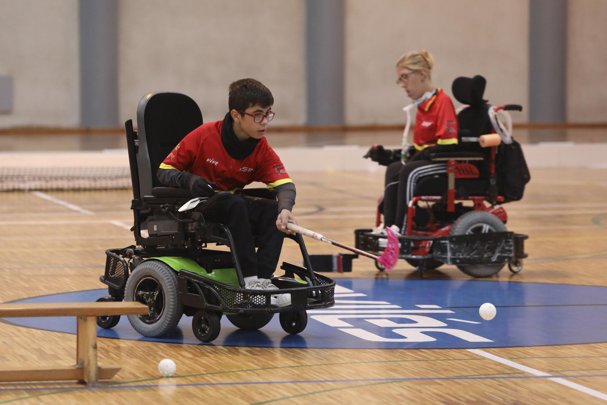 Las imágenes de la concentración de la selección española de hockey en silla de ruedas