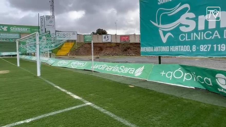 Los destrozos de la borrasca Kristi en el estado Príncipe Felipe del Cacereño