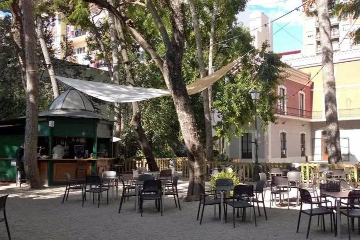 Jardín de la Casa de la Cultura en una imagen de archivo.