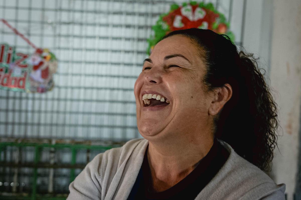 Ángeles, vecina de Vicácaro.