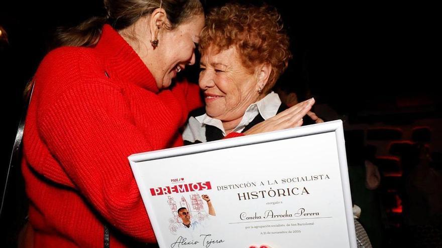 Muere Concha Arrocha, histórica militante del PSOE de Lanzarote