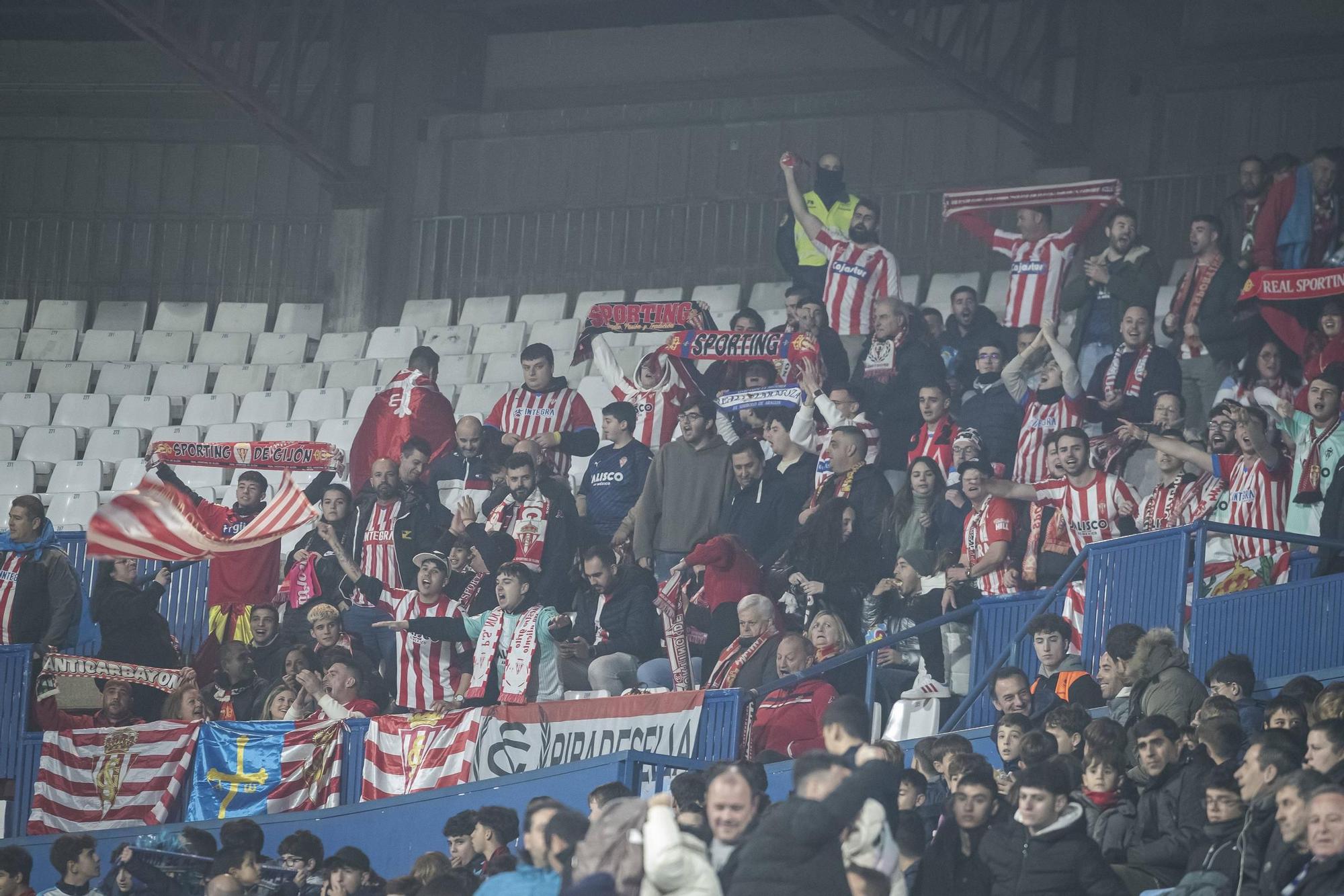 EN IMÁGENES: Zaragoza-Sporting en La Romareda