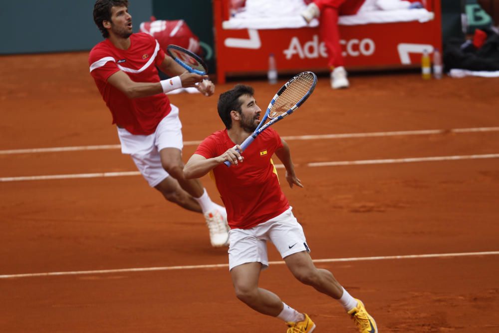 Partido de dobles España-Alemania