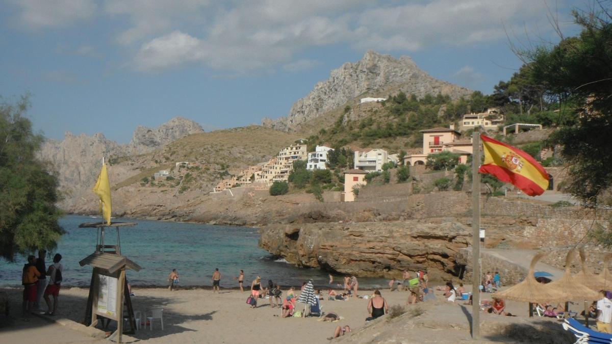 La mejora de la seguridad en las playas es una prioridad para el ayuntamiento de Pollença. En la imagen, la playa de Cala Molins.