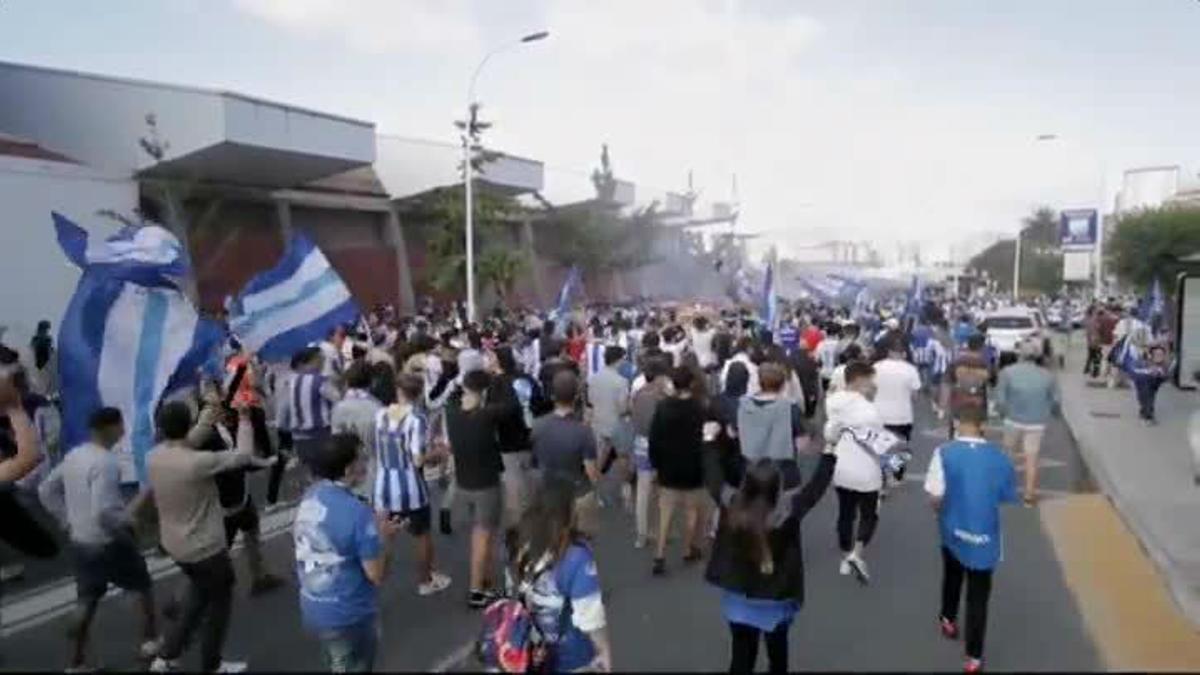 La plantilla del Fuenlabrada exige disputar el encuentro ante el Deportivo