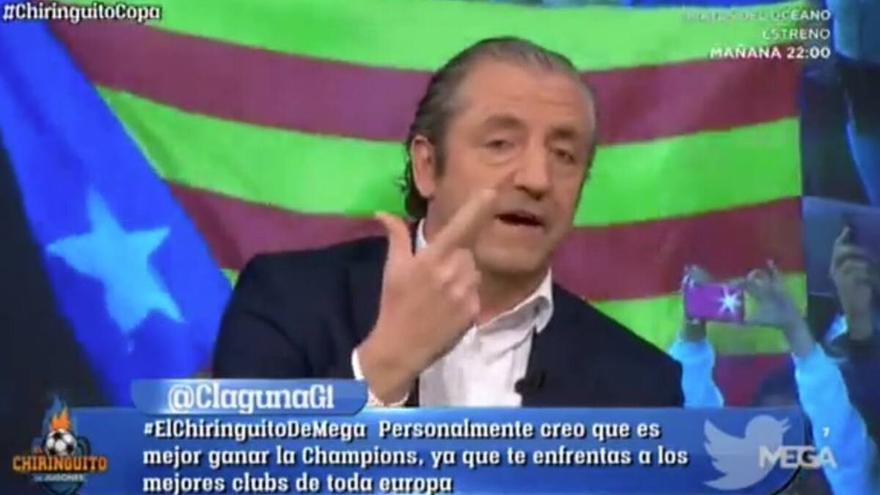 El realizador de &#039;El chiringuito&#039; responde a la bronca de Pedrerol