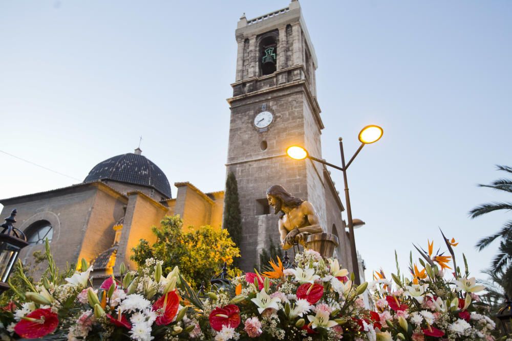 Procesión del sábado de Pasión en el Grao