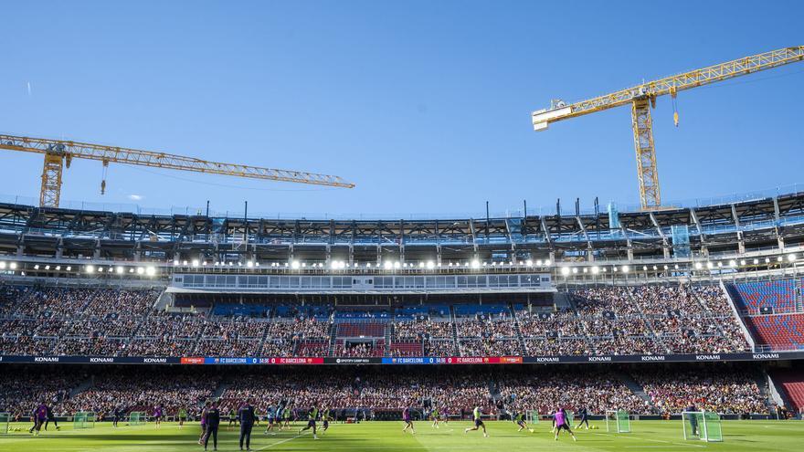 El Barça jugará en el Camp Nou este sábado ante el Athletic tras recibir la licencia para abrir la zona de Lateral