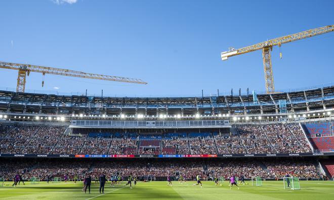 El Barça jugarà al Camp Nou aquest dissabte contra l’Athletic després de rebre la llicència per obrir la zona del lateral