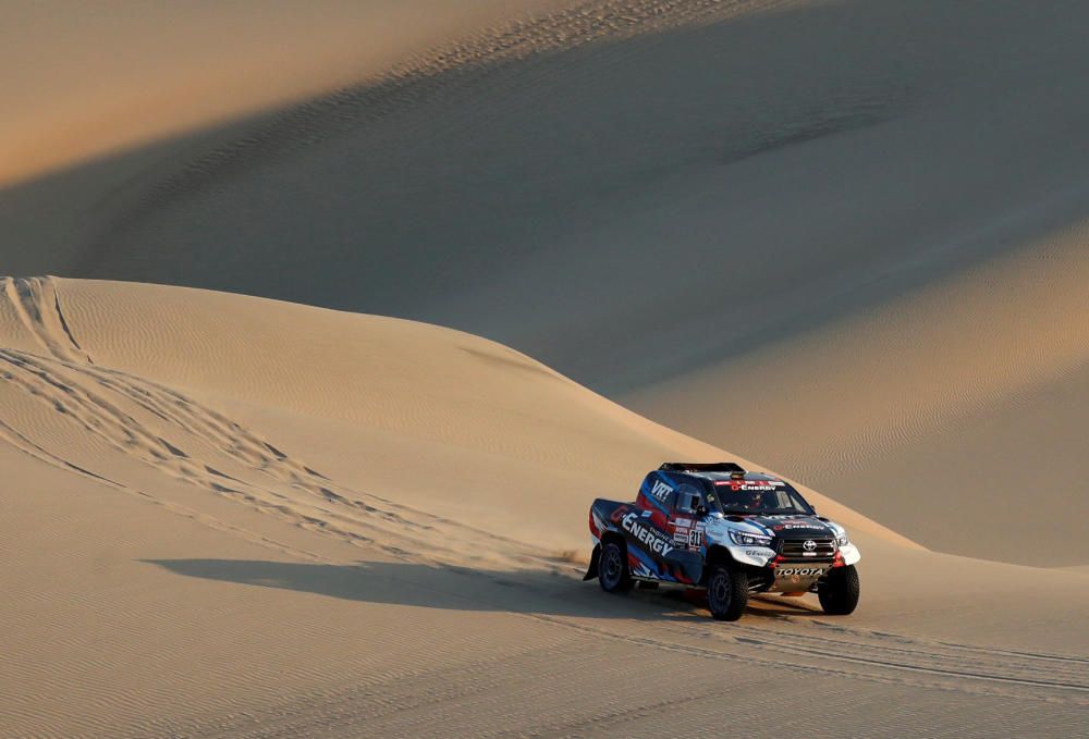 Las fotografías de la segunda etapa del Dakar.