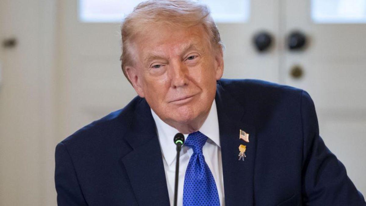 Donald Trump en una imagen de archivo.