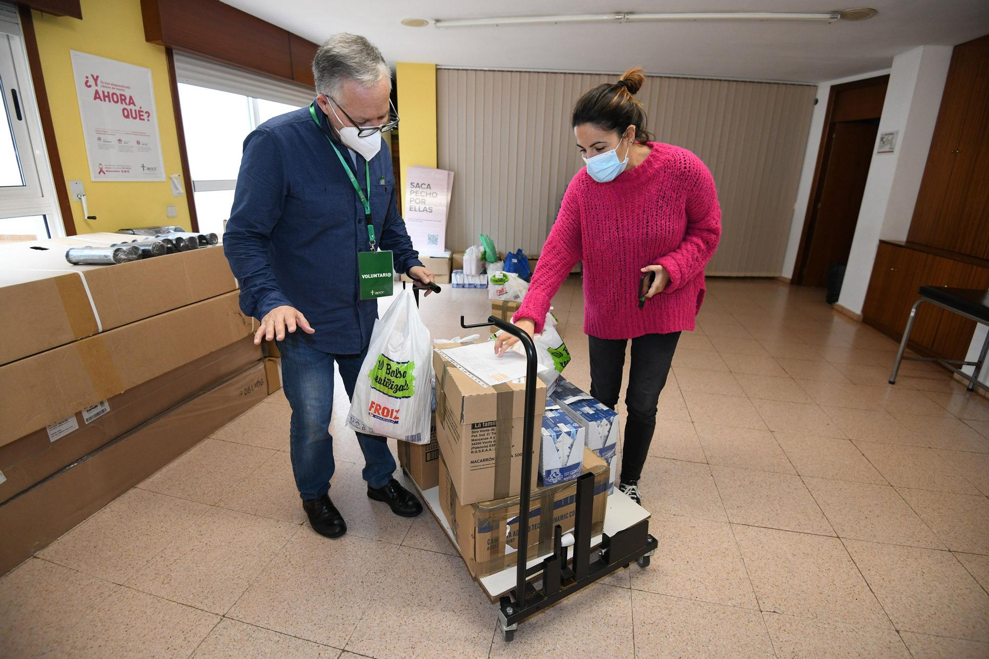 Reparto a domicilio de alimentos para pacientes oncológicos en riesgo de exclusión