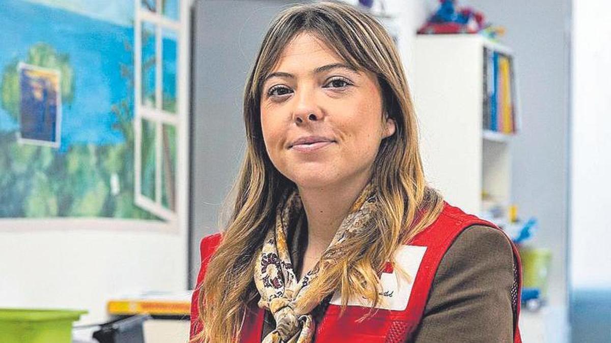 Paloma Latorre Mallén, coordinadora provincial de Cruz Roja Juventud Zaragoza.