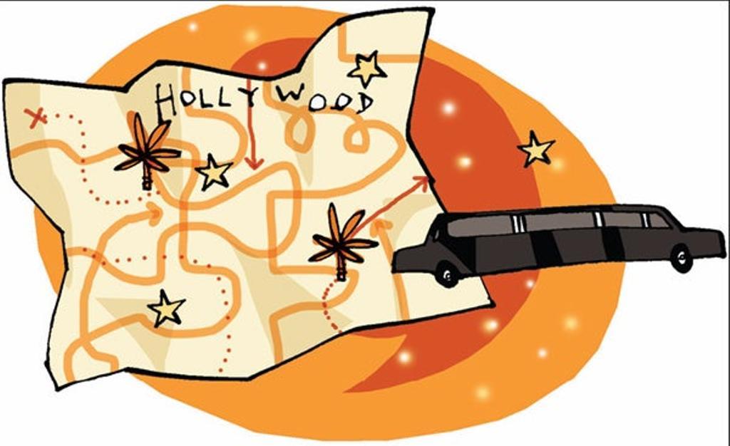Guías y mapas para descubrir a las estrellas de Hollywood