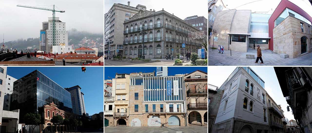 Mudanzas con historia: las instituciones apuestan por edificios singulares de Vigo