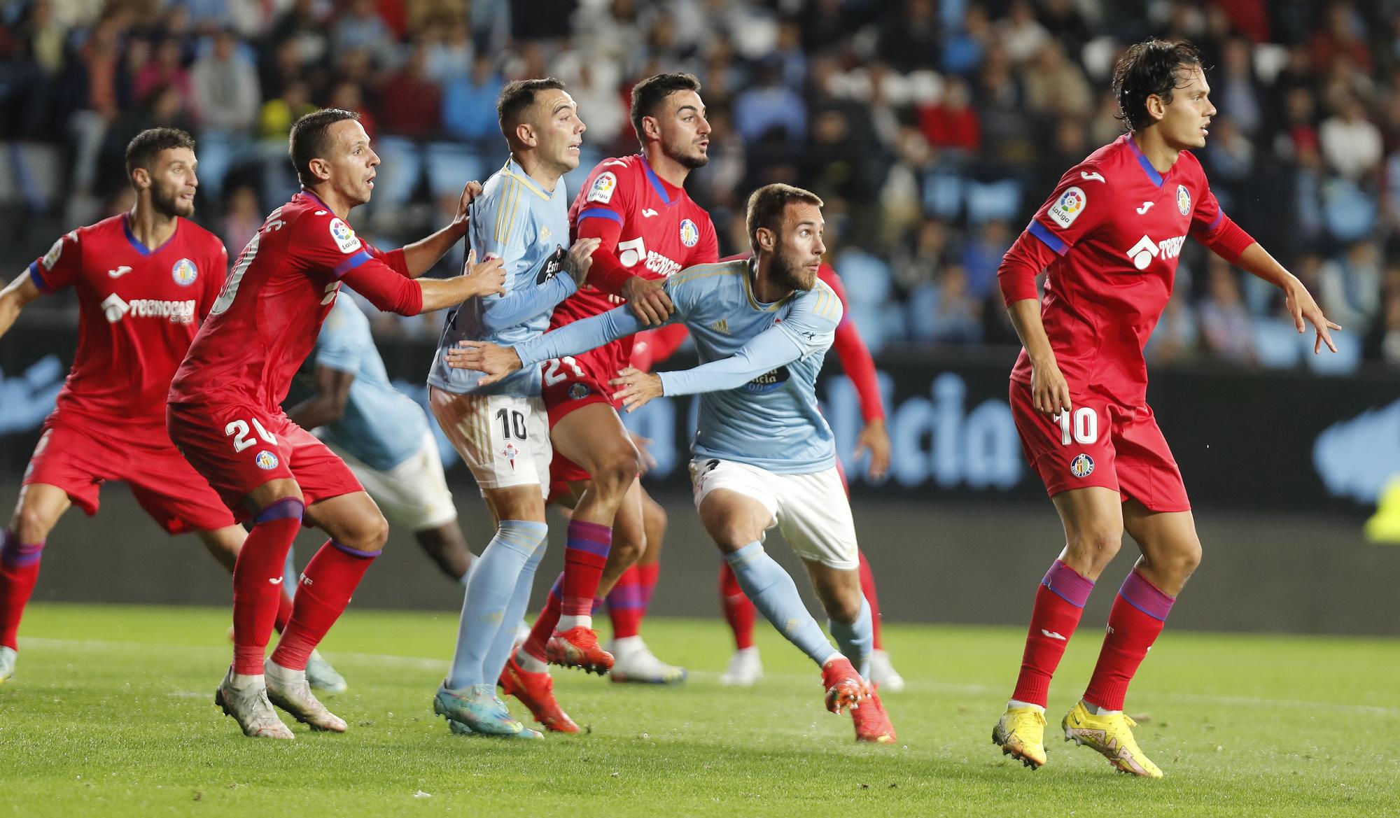 Celta- Getafe: así fue el partido