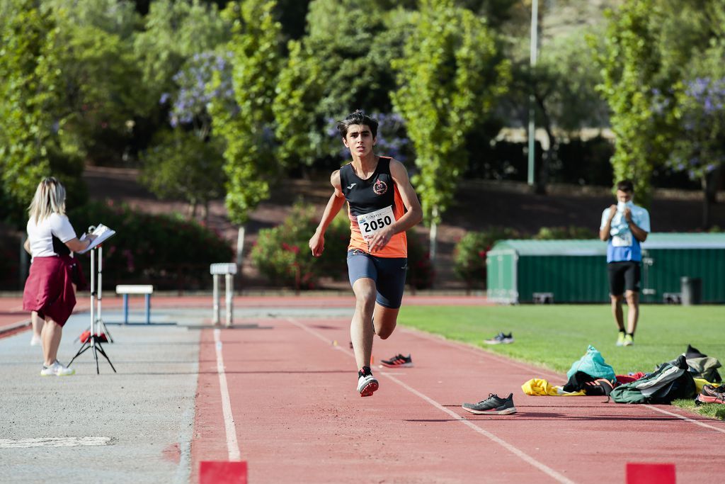 Campeonato regional de atletismo: segunda jornada