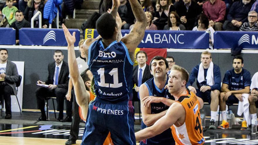 El Valencia BC se mantiene invicto con un trabajado triunfo en Andorra