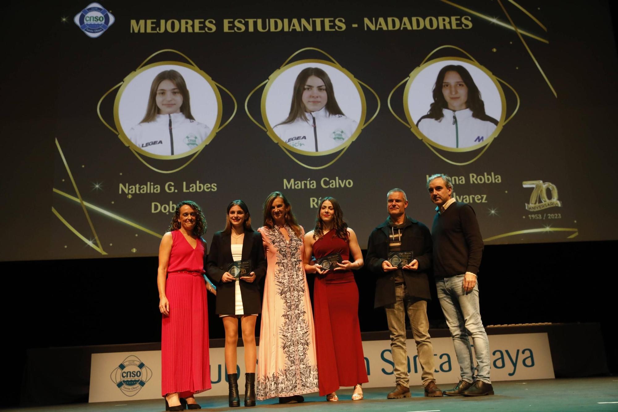 Así fue la gala por los 70 años del Club de Natación Santa Olaya (en imágenes)