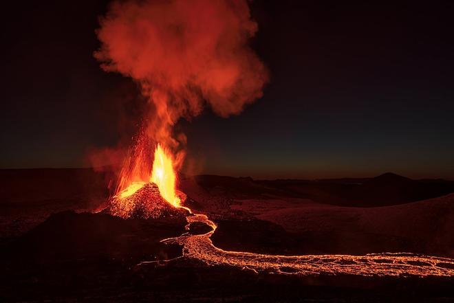Erupción del volcán Fagradalsfjall, Islandia