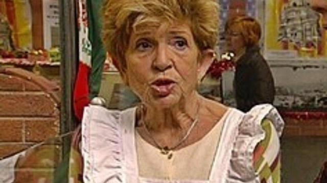 L'actriu, a «El cor de la ciutat».