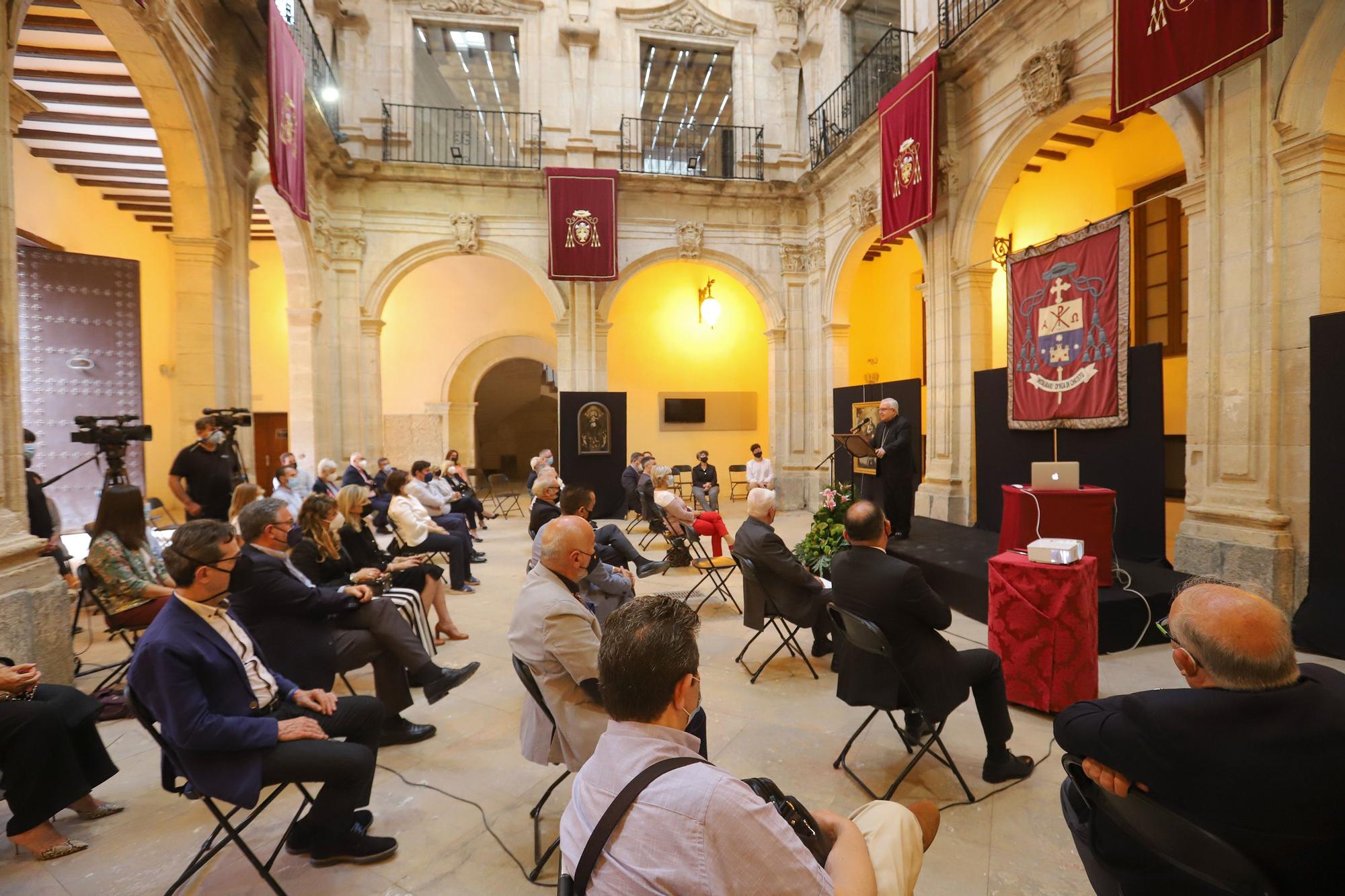 Restauración de dos óleos del Museo de Arte Sacro de Orihuela