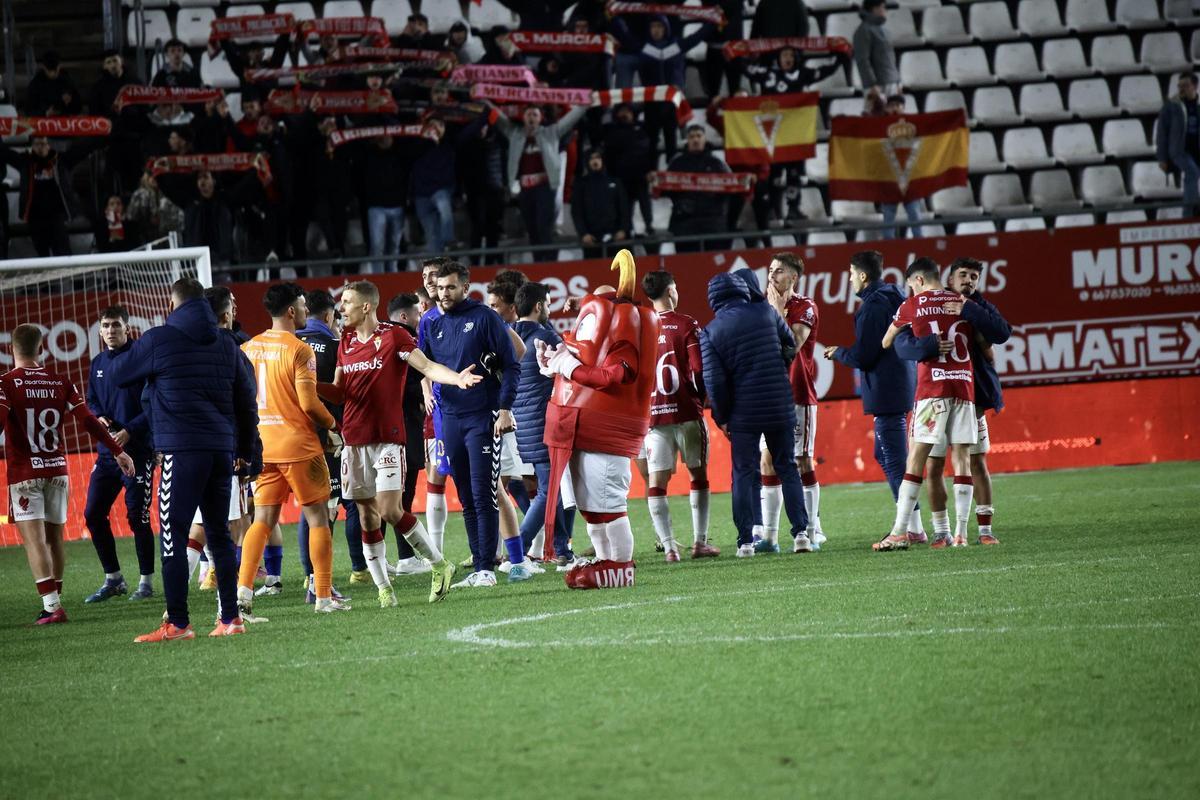 La victoria del Real Murcia contra el Europa, en imágenes