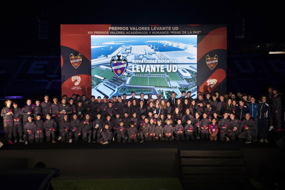 Presentación de la nueva ciudad deportiva del Levante UD en Nazaret