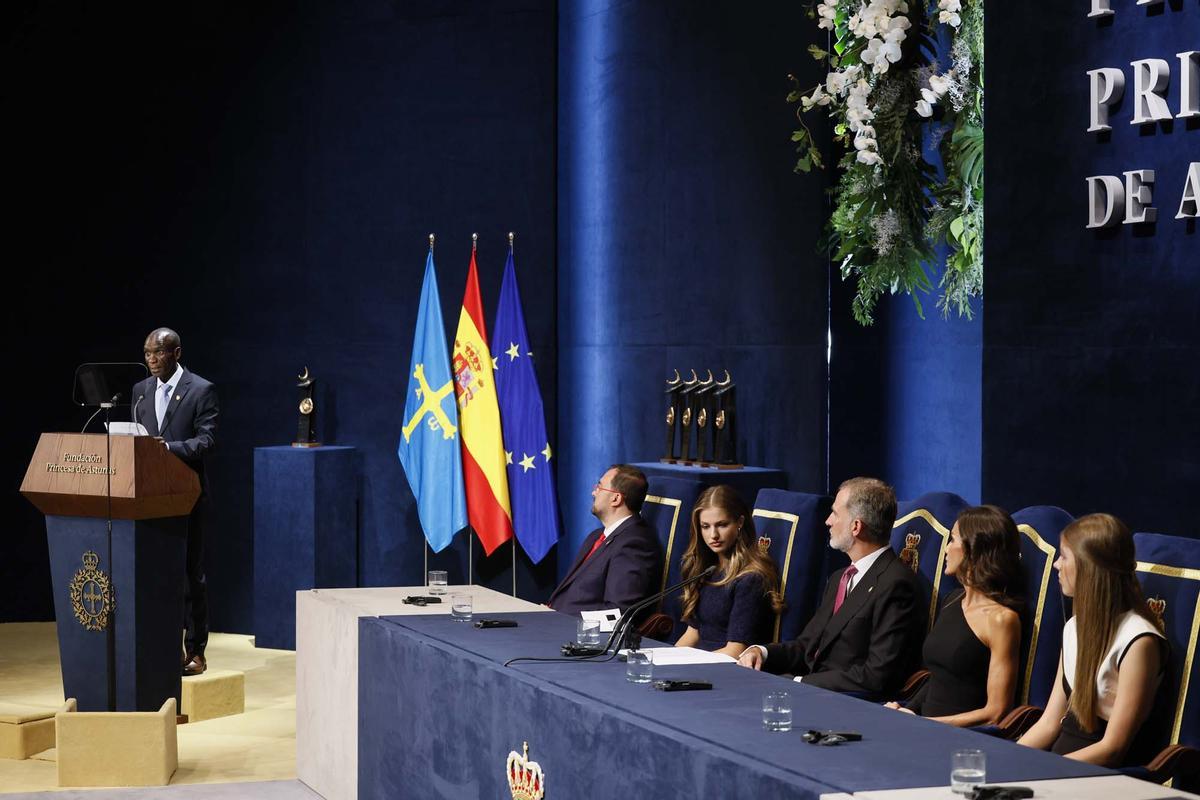 entrega de los premios Princesa de Asturias