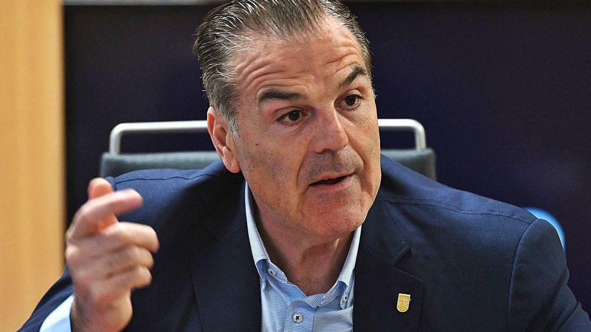 Fernando Vidal, presidente del Deportivo.