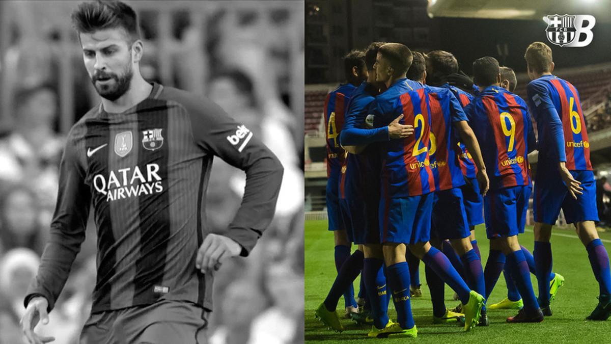 Gerard Piqué es uno de los que colaboran en la campaña de apoyo al Barça B